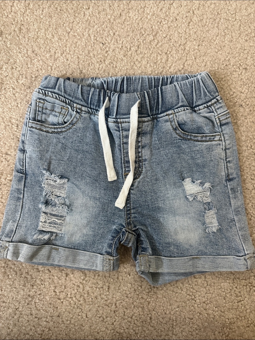 Little Bipsy Distressed Denim shorts